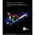 thumbnail image 4 of Epson EpiqVision Ultra LS650 Ultra Short Throw 3-Chip 3LCD Smart Streaming Laser Projector, 4K PRO-UHD, HDR, 3,600 Lumens, up to 120, Epson Setting Assistant, Android TV, Sound by Yamaha - Black, 4 of 5