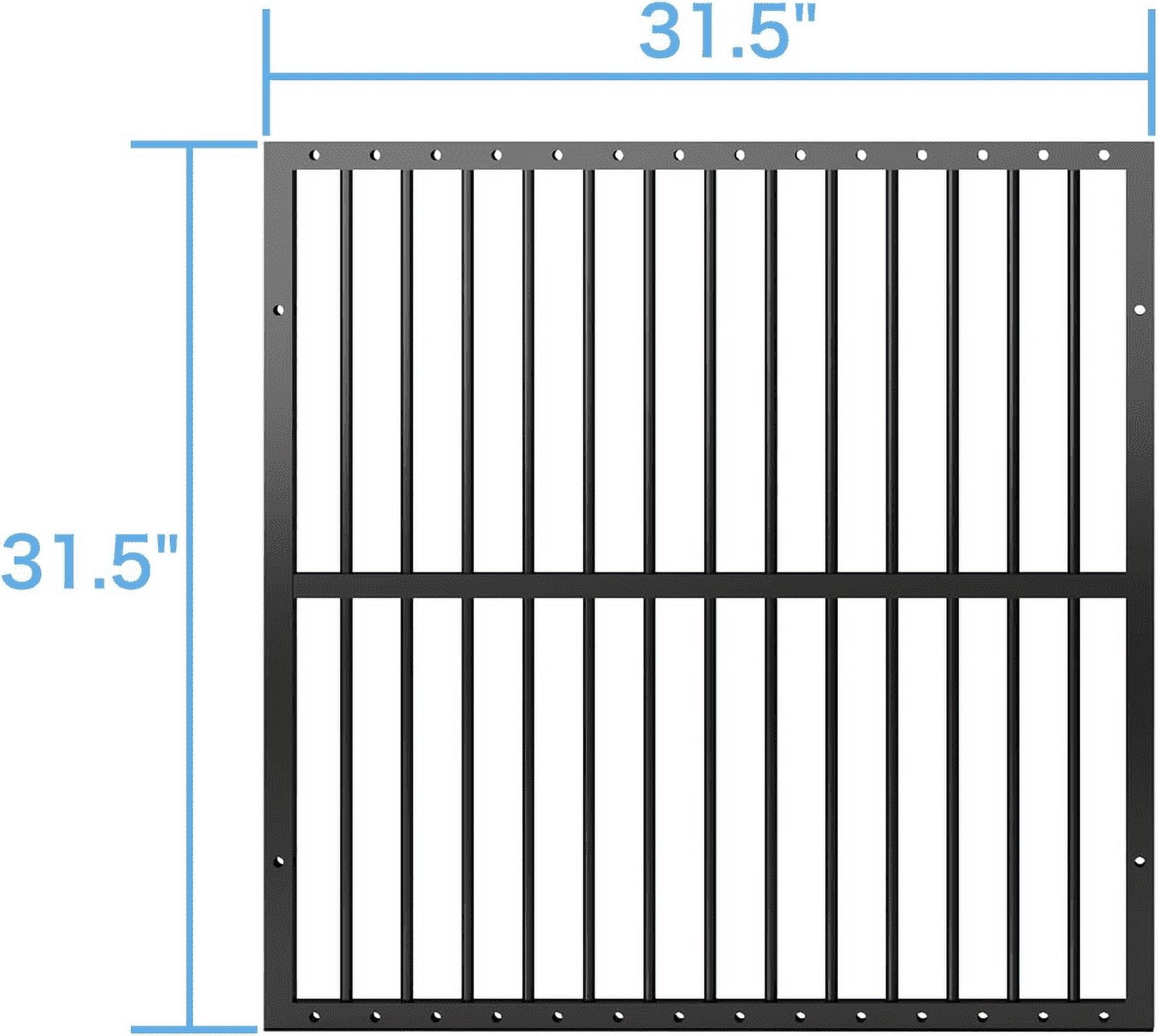 Walnest 31.5" Height Pet Playpen 2 Panel Add-On, Dog Playpen, Puppy Dogs Heavy-Duty Extendable Pen,Easy Assemble, Black