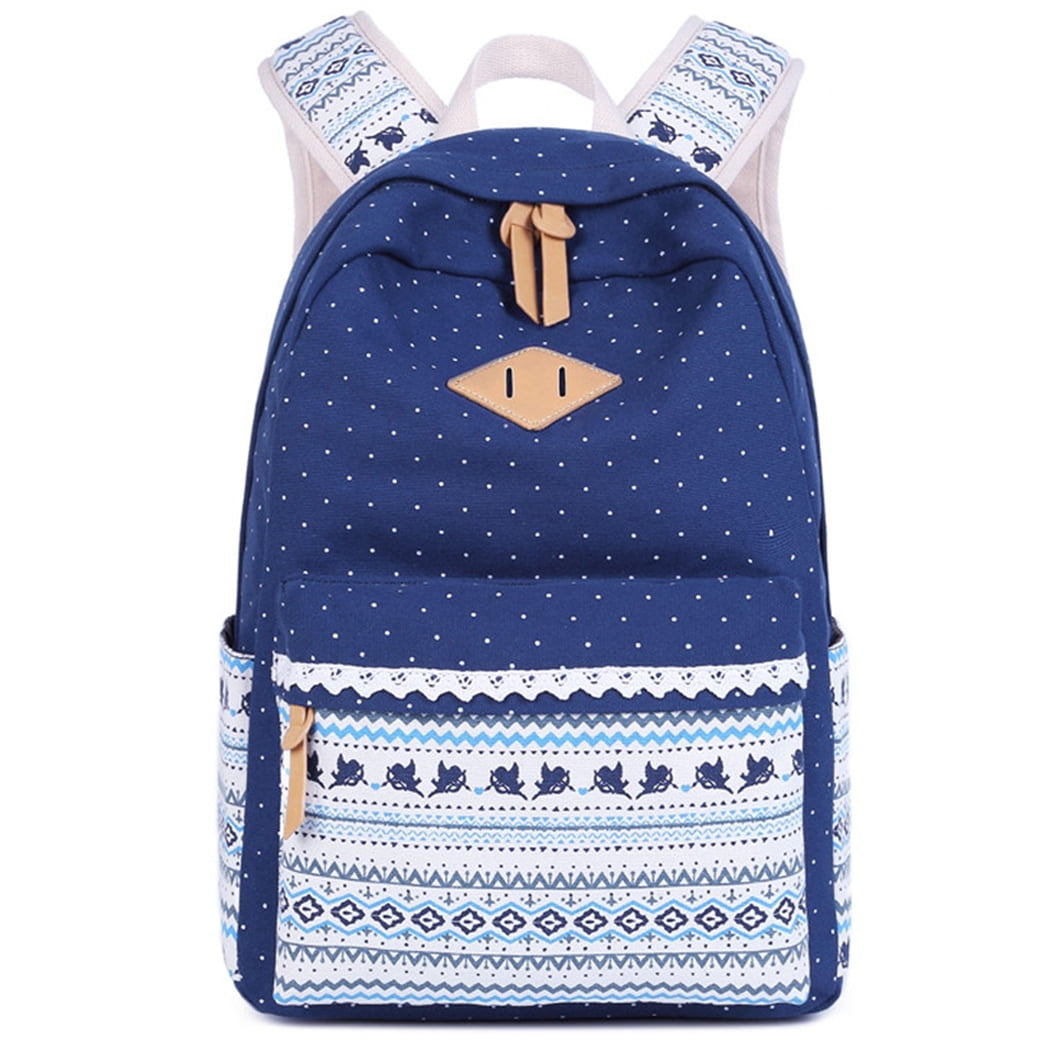 Canvas Backpack, Coofit Multi-pockets Adjustable Straps Travel Bookbag Casual Daypack School Backpack for Teens Kids... by Coofit