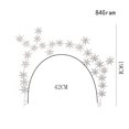 thumbnail image 3 of EeaseCA 1 Pce Étoiles Design Cheveux Strass Cheveux Mode Couvre-Chef Mariage Coiffe pour Mariée Filles Femmes Argent, 3 of 7