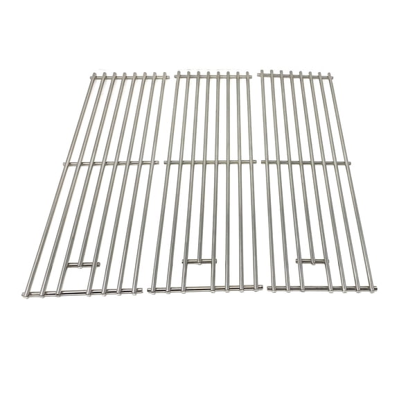Replacement Stainless Steel Cooking Grates for King Griller 5252, Gas Models, Set of 3