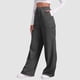 thumbnail image 5 of Pantalones de chándal anchos con forro polar para mujer - Pantalones de yoga de cintura alta con bolsillos - Poliéster - Tallas S-XXXL, 5 of 8