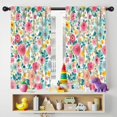 thumbnail image 5 of Blackout Kids Curtains,Pioneer Flower Floral Print Pattern Childrens Insulated Curtains Set Of 2,Bedroom Essentials,Toddler Room Decor 42"x54", 5 of 5