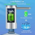 thumbnail image 5 of Electric Water Gallon Pump Foldable Automatic Dispenser Rechargeable Desktop Smart Drinking, 5 of 9
