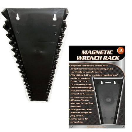 1 Universal Magnetic Wrench Tray SAE Metric Socket Rack Toolbox Organizer (Best Toolbox Socket Organizer)