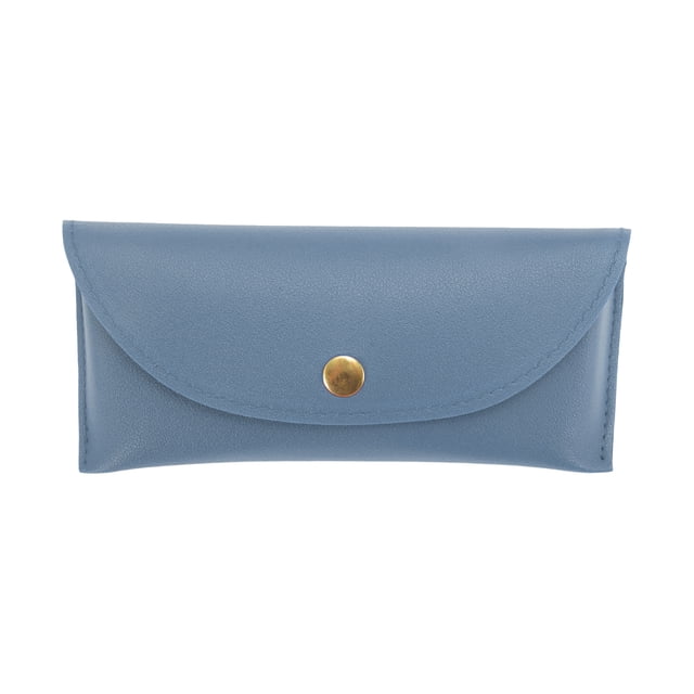 Unique Bargains 1 Pc Estuche para Gafas Almacenamiento Ligero Azul