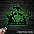 thumbnail image 3 of Craftnamesign Repair Tools Metal Wall Art LED Light, Custom Handyman Name Sign, Garage Metal Sign, 3 of 5
