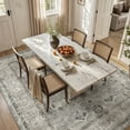thumbnail image 4 of SIXHOME Rugs for Living Room Washable 6x9 Area Rugs Oriental Carpet Traditional Bedroom Dining Room Throw Rug Non Slip Vintage Foldable Distressed Print Neutral Indoor Rug Green, 4 of 6