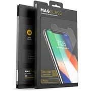Magglass iPhone XR/iPhone 11 Tempered Glass Screen Protector (Shatterproof) Case Compatible Full Coverage Adhesive Glue