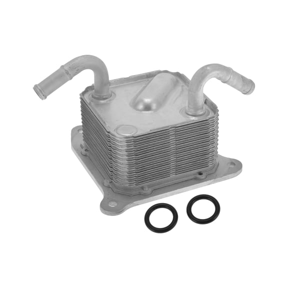 Unique Bargains Engine Oil Cooler for Nissan Sentra 2013-2018 L4 1.8L Transmission Oil Cooler Trans Cooler Rubber Ring No.216063JX0A Aluminum Alloy 1 Set Car