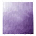 thumbnail image 2 of Ambesonne Modern Shower Curtain, Abstract Art Gradient Tones, 69"Wx70"L, Lavender Purple, 2 of 4
