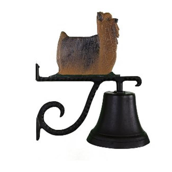 Montague Metal Products Cast Bell with Color Cottage Lighthouse 