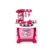 Kitchen Connection Deluxe Kitchen Appliance Cooking Play Set With Lights & Sound