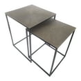 thumbnail image 3 of Noble House Garnet Metal Nesting Table - Square, 3 of 5