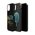 thumbnail image 2 of DistinctInk MagSafe Tough Case for Apple iPhone 13 Mini (5.4" Screen) - Aim High - Slim Profile Design, 2 of 6