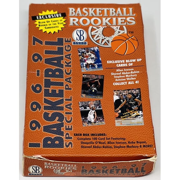 1996-97 Score Board Basketball Rookies Unsealed Box