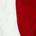 thumbnail image 4 of Northlight Velveteen Christmas Tree Skirt - 60" - Red and White, 4 of 5
