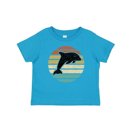 

Inktastic Dolphin Cute Beach and Vacation Gift Toddler Boy or Toddler Girl T-Shirt