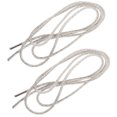 thumbnail image 4 of 1 par de cordones de zapatos con diamantes de imitación, brillantes y brillantes, para zapatos casuales., 4 of 5