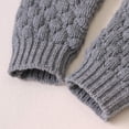 thumbnail image 5 of Baby Hooded Rompers Newborn Girls Boys Knitted Onesies Warm Sweater Jumpsuit Outfits, 5 of 5