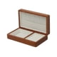 thumbnail image 1 of Joyeros con anillos de cubierta Estuche para joyas para decoración de mesa de baño Blanco caqui, 1 of 9