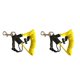 thumbnail image 3 of Yuarrent Kayak Paddle Leash con gancho largo fuerte caña de pescar cordón al aire libre multifuncional colorido anti-pérdida cuerda barco Amarillo 2Conjunto, 3 of 6