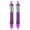 Purple, variant on Xirurus 1/5 RC Car Shock Absorbers Replacement Damper for Traxxas Xmaxx Baja Gas Powered Vehicles, Aluminum Alloy Suspension Upgrade Parts, Purple, 2 Pack