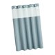 thumbnail image 4 of Cortina de ducha, accesorio versátil para baño, forro de hotel, lavable. Azul, 4 of 8