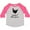 Heather and Hot Pink, variant on Inktastic Backyard Chicken Farmer Ancona Hen Girls Toddler T-Shirt