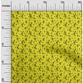 thumbnail image 1 of oneOone Cotton Flex Yellow Fabric Merry Christmas Fabric For Sewing Printed Craft Fabric By The Yard 40 Inch Wide-LH1, 1 of 1