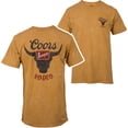 thumbnail image 1 of Coors Banquet Rodeo Mineral Wash Wheat T-Shirt-Small, 1 of 3