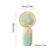 thumbnail image 3 of Mini Ventilador Mano Con Carga USB Pequeño Y Lindo Portátil para Oficina en Casa () Amarillo, 3 of 3