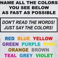 thumbnail image 3 of CafePress - Stroop Effect Color Test Light T Shirt - Men's Classic Graphic T-Shirt, 3 of 4