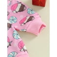 thumbnail image 6 of Bagilaanoe Newborn Baby Girl Boy Christmas Romper Sweatshirt Long Sleeve Bodysuits Print Pullover 3M 6M 12M 18M Infant Casual Tee Tops, 6 of 9