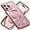 Glitter Rose Gold, variant on for iPhone 15 Pro Max Case Magnetic Clear Protective Cute Transparent Silicone Soft TPU Luxury Gold Glitter Bling Phone Cases with MAGSAFE Charging for iPhone 15 Pro Max Glitter Gold