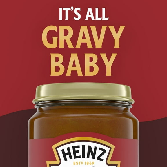 Heinz HomeStyle Brown Gravy, Jar - 12 oz - Pack of 2