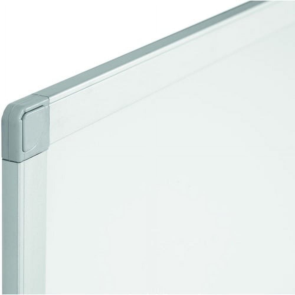 Bi-Silque Ayda Melamine Dry Erase Board 24" (2 ft) W x 36" (3 ft) H - Melamine Surface, Rectangle, Horizontal/Vertical - 1 Each, Multicolor