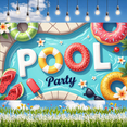 thumbnail image 6 of Colorful Inflatable Pool Party Banner Summer Fun Decorative Swimming for Outdoor Water Kids Celebration, 6 of 8