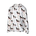 thumbnail image 2 of Balery Dachshund Dog Men's Women's UPF 50+ Sun Protection Lightweight Hoodie Performance Long Sleeve Shirt for Fishing Running-X-Large, 2 of 9