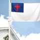 thumbnail image 4 of Bandera Cristiana Bandera De La Cruz Cristiana Bandera De La Cruz Bandera Del Jardín Bandera Decorativa, 4 of 4