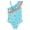 Light Blue, variant on LYMAYTER Toddler Girls Sleeveless One Piece Swimsuits Summer Pretty Hawaiian Ruffle Swimwear for 5-12 Years Old