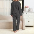 thumbnail image 4 of Pajamas Sets for Women Winter 2025 Super Soft Fluffy Sleepwear Ultra Cozy Warm Plush Nightwear Comfy Thermal Outfits, 4 of 4