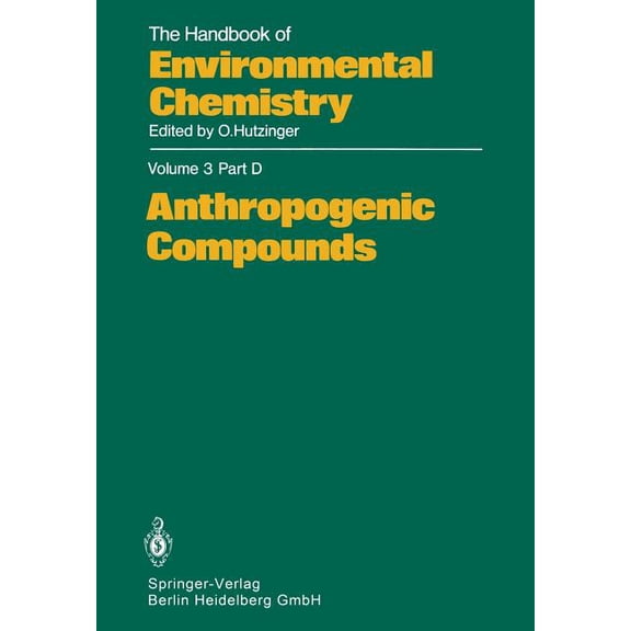 Anthropogenic Compounds, (Paperback)