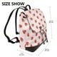 thumbnail image 2 of Disketp Strawberry Mochila de Cuero para Mujer, Bolso de Espalda Antirrobo con Estilo para Viaje, Trabajo y Uso Diario, 2 of 4