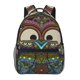 thumbnail image 1 of Fotbe Boho Owl Mochila Casual con Estampado para Escuela, Viajes y Actividades al Aire Libre - Duradera, Ligera y Cómoda, 1 of 5