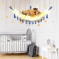 thumbnail image 3 of Stuffed Animal Hammock with LED Light, Toy Hammock for Stuffed Animals Storage for Kids Room Decor, Stuffed Animal Hammock Corner, 3 of 8