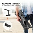 thumbnail image 4 of KFFKFF Ladder Equalizer, Dimensions 29.8 L x 11.4-18 in H, Made of Steel, Ladder Balancing Instrument, Collapsible Slope Collector, Staircase Ladder Reinforcer Simple to Operate, 4 of 9