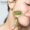 thumbnail image 4 of Set de Herramientas Faciales Jade Roller & Gua Sha BAIMEI Verde para Cuidado de Piel en Rostro, Cuel, 4 of 6