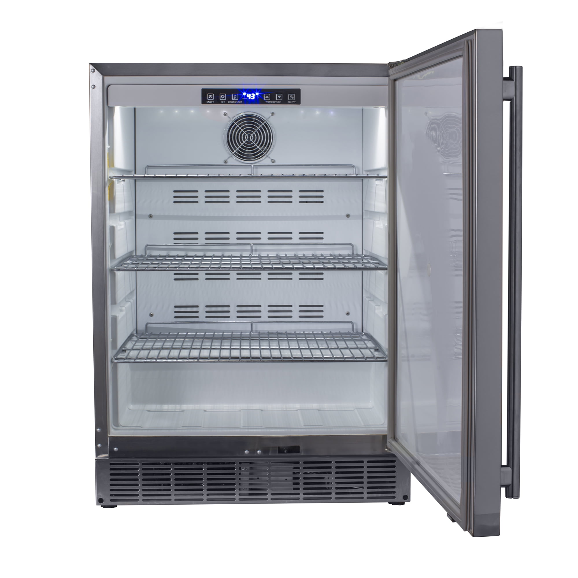 Maxx Ice Compact Outdoor Refrigerator, 23.6"W, 5.2 cu. ft. Capacity, in Stainless Steel (MCR5U-O)