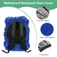 thumbnail image 2 of Uxcell Waterproof Backpack Rain Cover, 55L-65L Backpack Cover, Bag Rain Cover with Reflective Strap [Sapphire Blue], 2 of 8